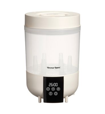 Tommee Tippee QuickDry Steam Steriliser For Baby Bottles And Accessories - Fast Natural Steam Drying In 26 Minutes