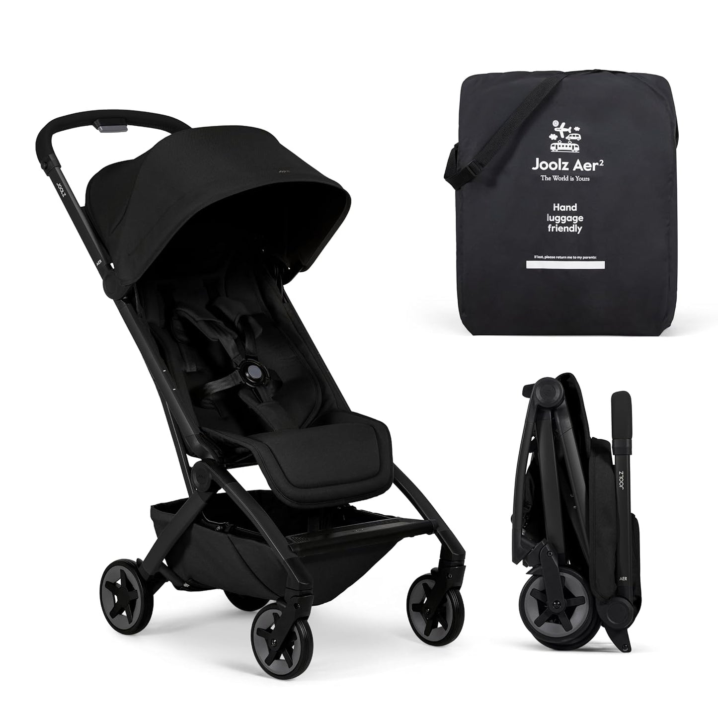 Joolz Aer² Lightweight Compact Travel Stroller