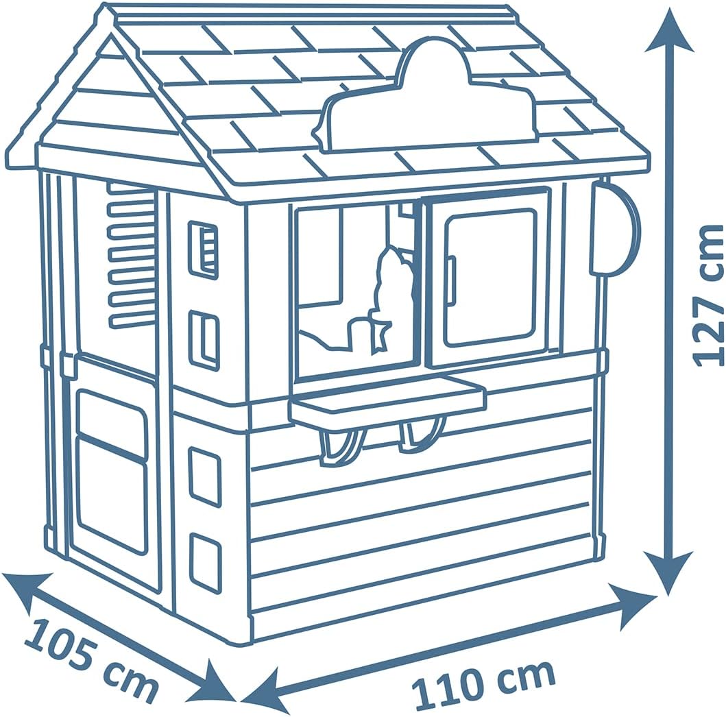 Smoby Sweety Corner House - Children's Garden Playhouse