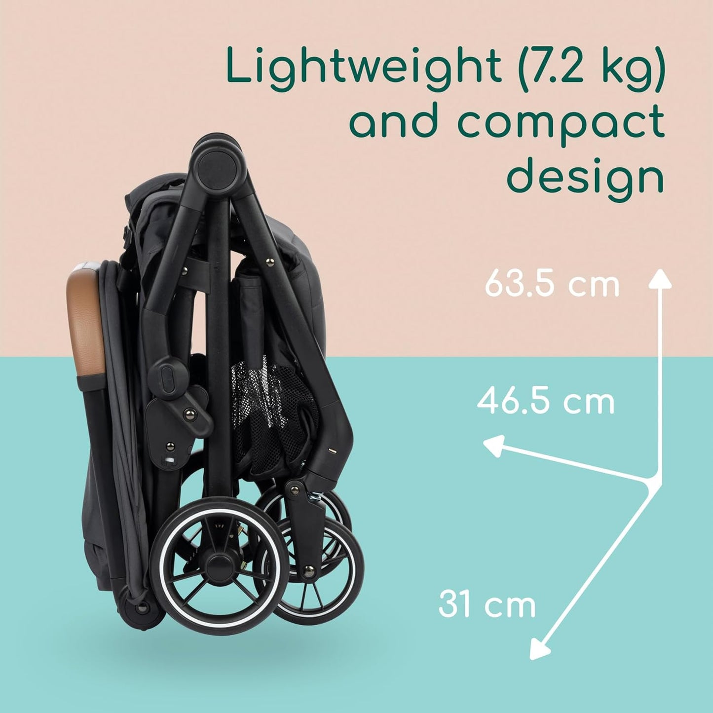 Bebeconfort Sunlite Compact Stroller – Mineral Graphite