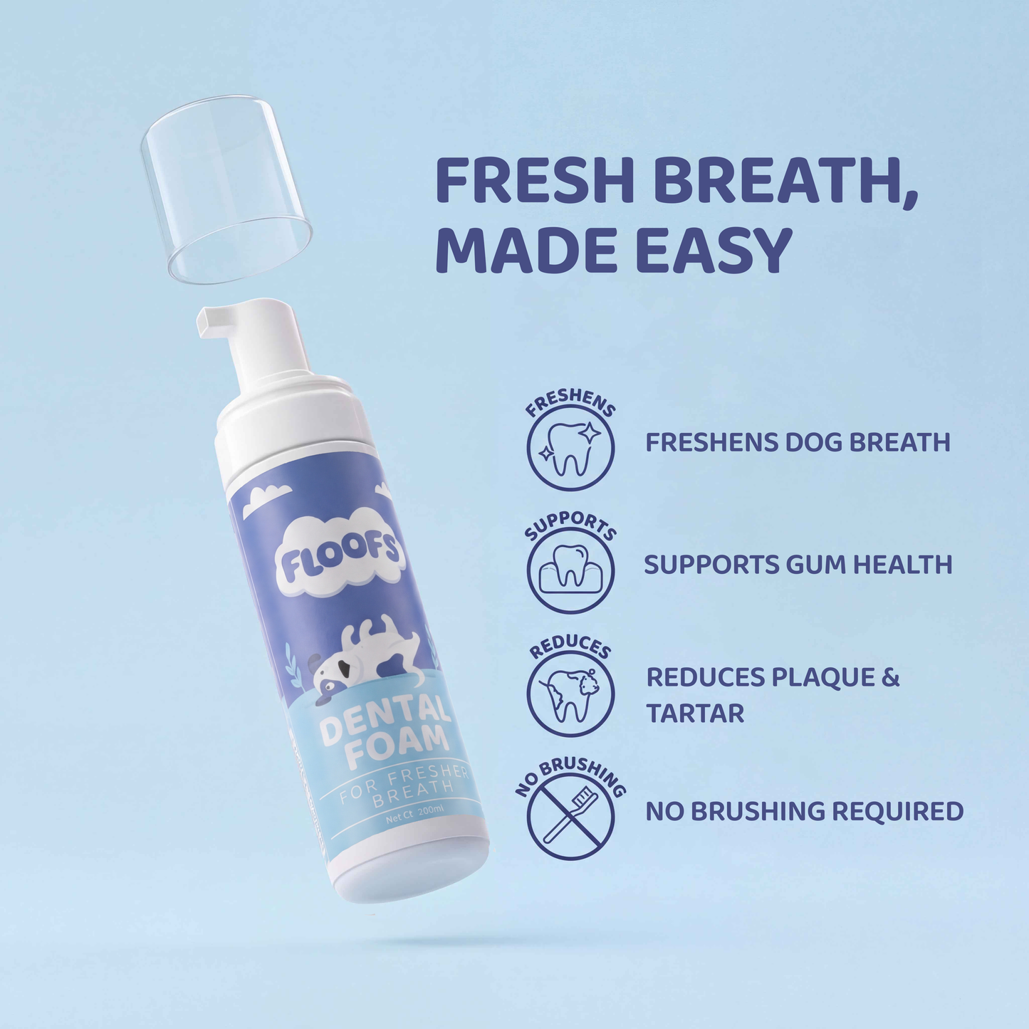 Dog Dental Foam