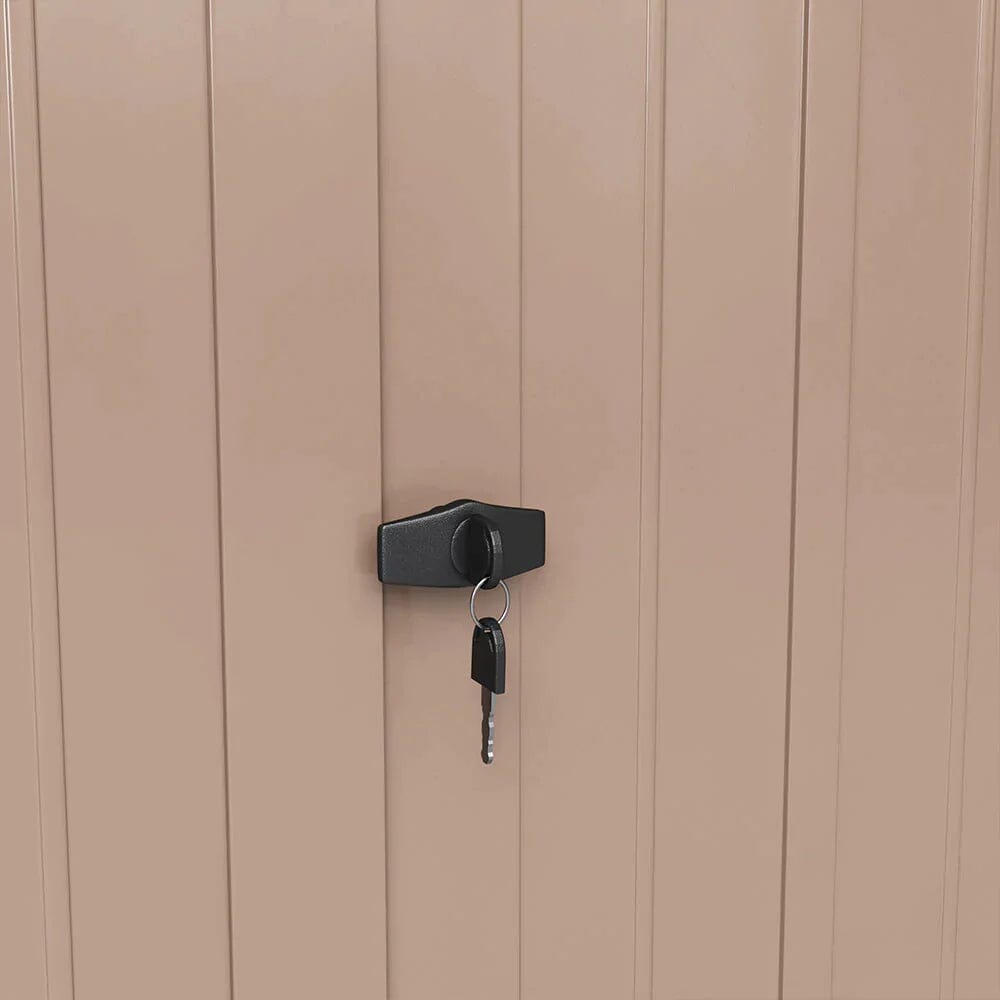 3x5ft Garden Storage Mrtalo Classic Lockable Tool and Bike Shed