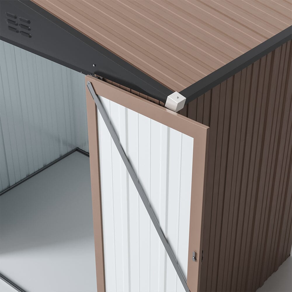 3x5ft Garden Storage Mrtalo Classic Lockable Tool and Bike Shed