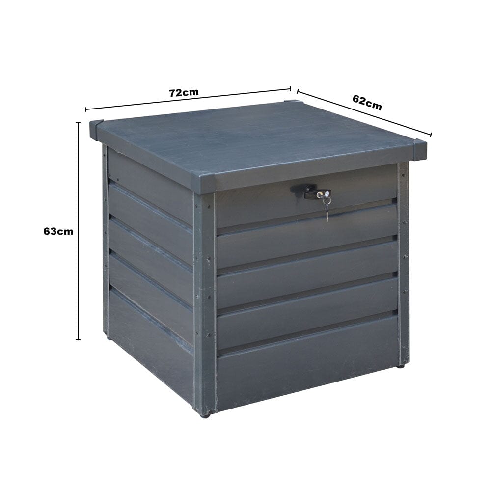 200L/600L Metal Lockable Waterproof Garden Storage Box