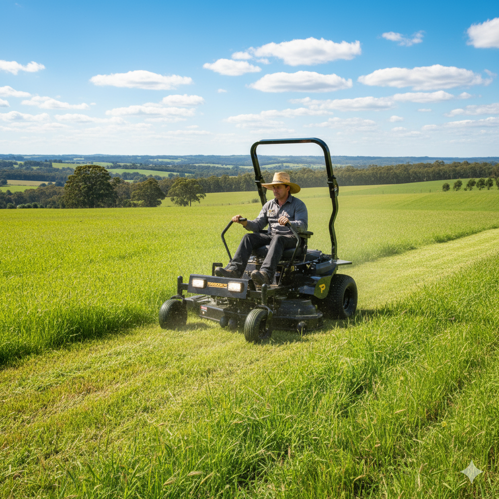 Zero Turn Riding Mower - Heavy Steel Deck | Paddock