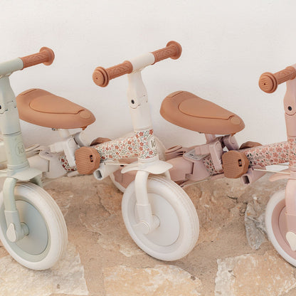 Little Dutch 4 in 1 Tricycle – White Floral